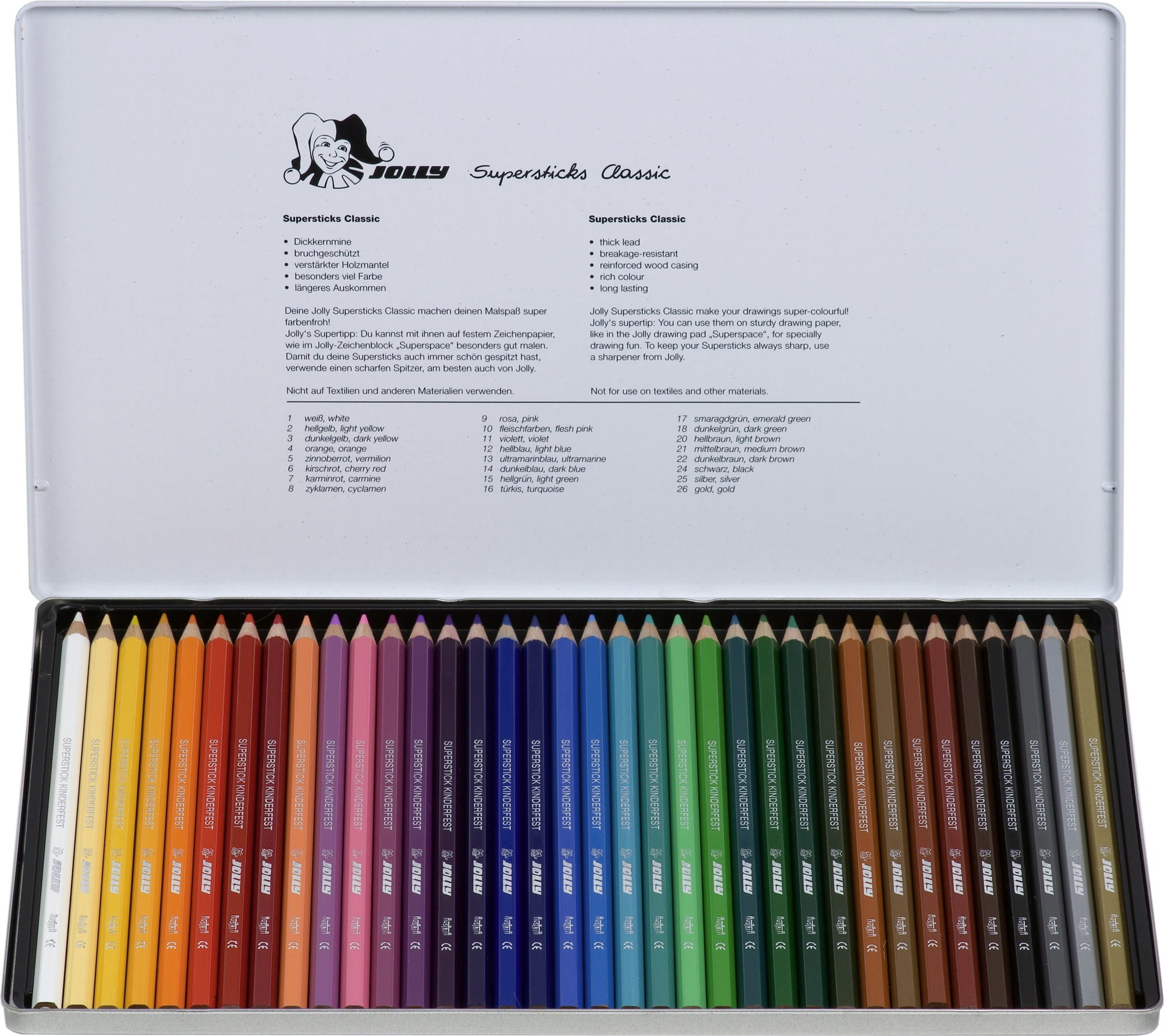 JOLLY Supersticks CLASSIC - 36 pz.