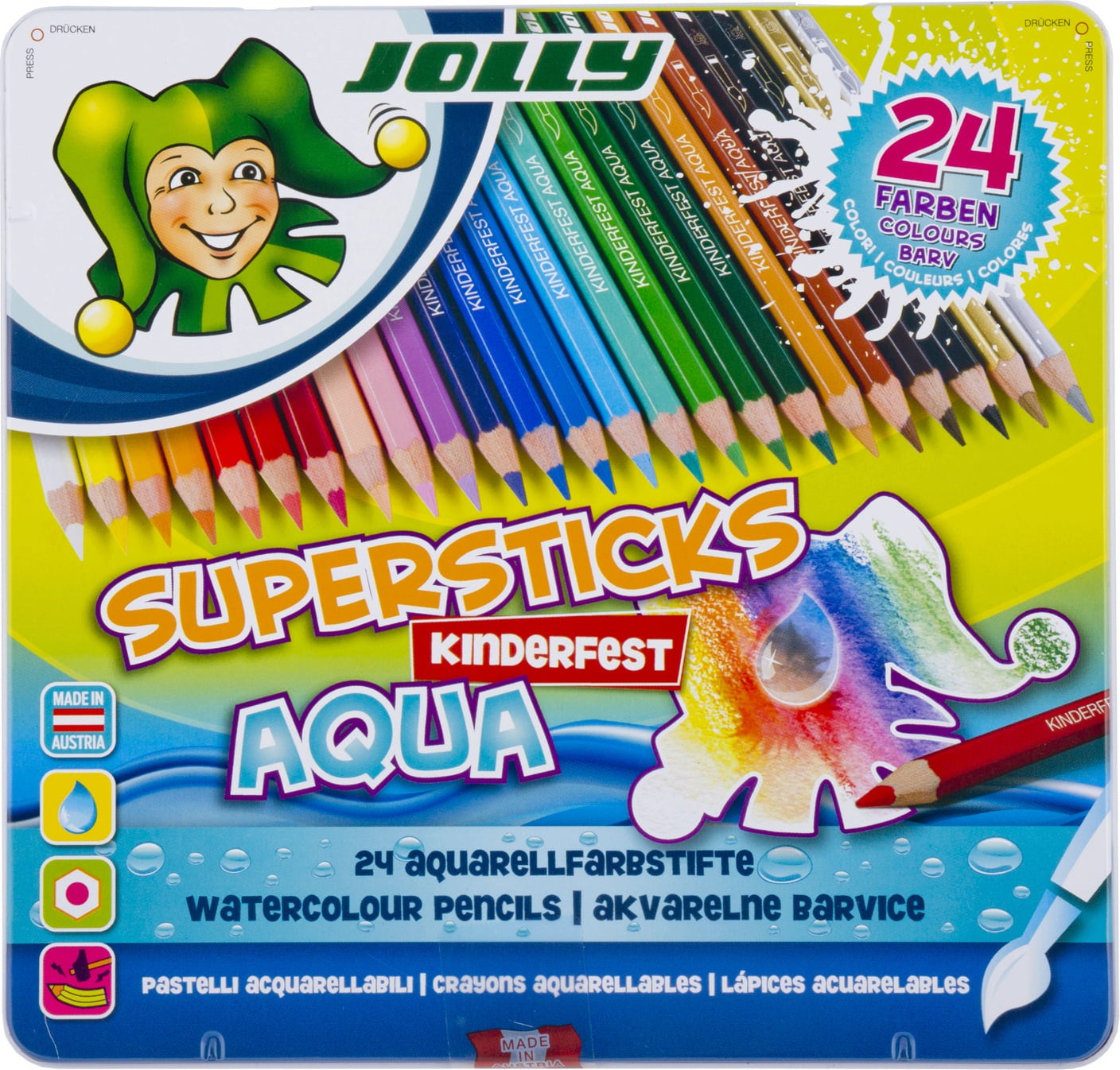 JOLLY Supersticks AQUA - 24 pz.
