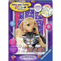 Paint by Numbers - Fluffy Friends (PACKAGING & INSTRUCTIONS IN GERMAN) 