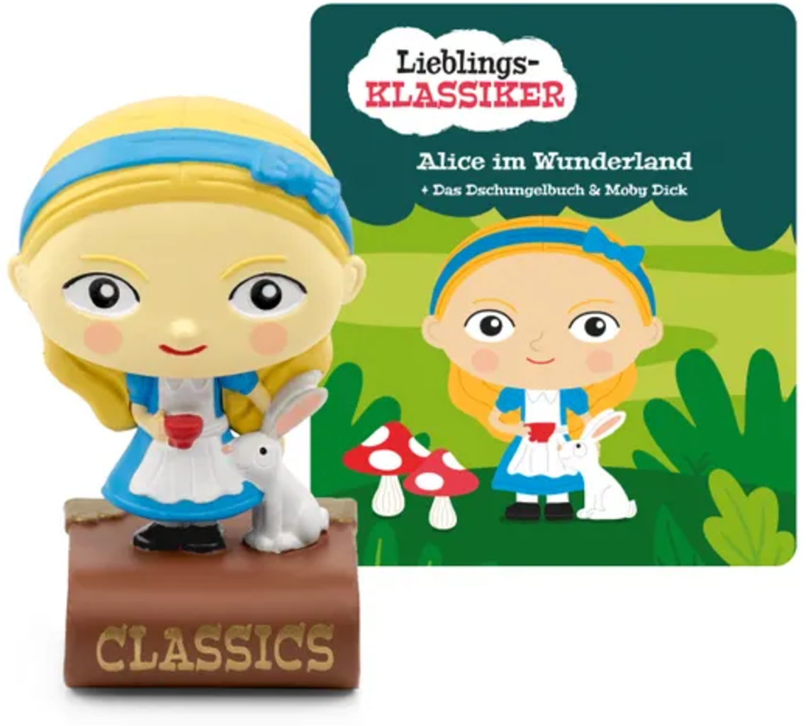 Tonie - Alice im Wunderland & 2 weitere Klassiker (IN TEDESCO) - 1 pz.