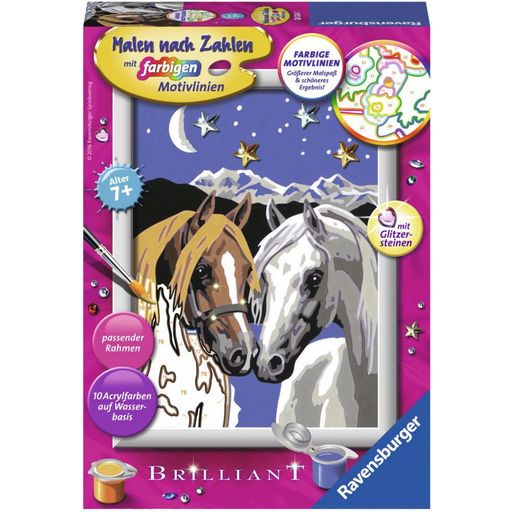 Ravensburger Paint By Numbers - Lovely Horses - 1 item