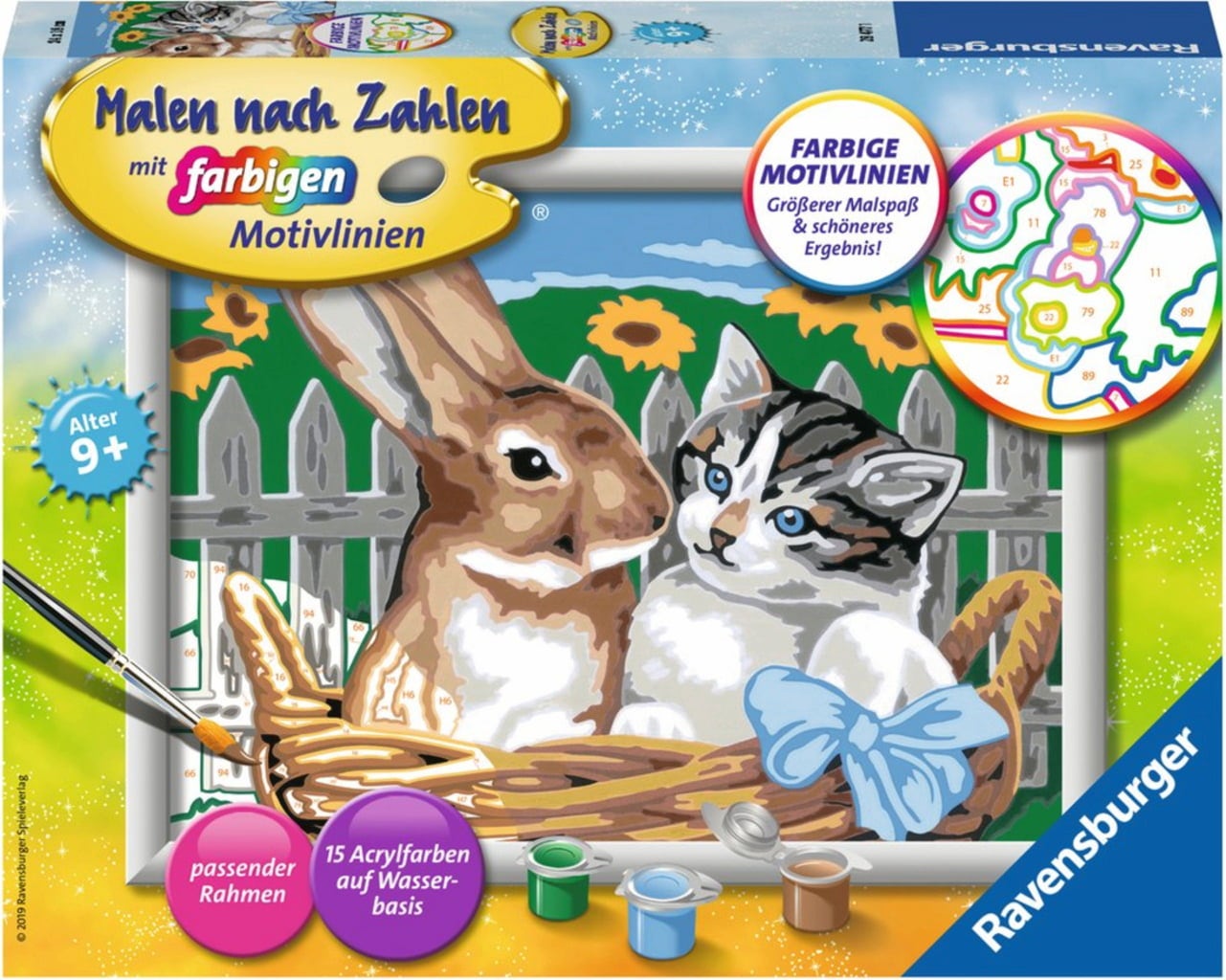 Ravensburger Malen nach Zahlen - Putzige Freunde