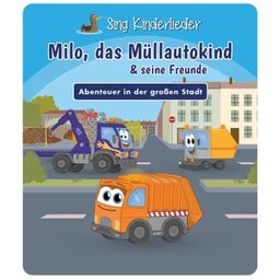 Audio Figure - Sing Children's Songs - Milo, the Refuse Truck Child (IN GERMAN) - 1 item