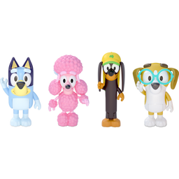 Bluey Figuren 4er pack - Freunde