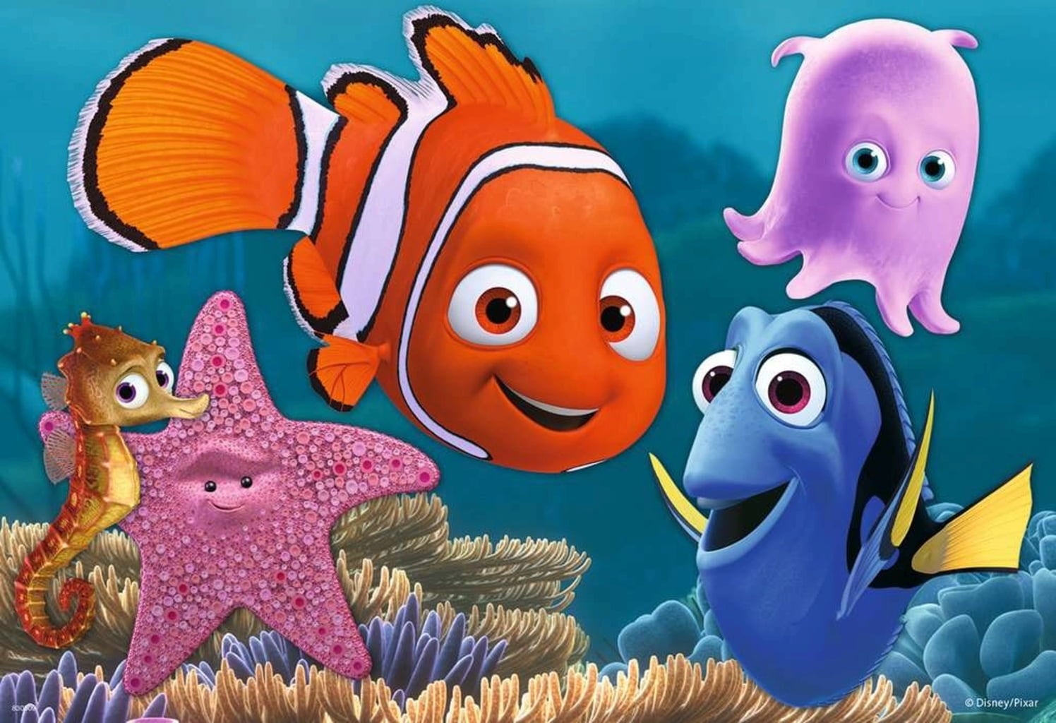 Puzzle - Nemo kleine Ausreißer, 2x12 Teile - 1 Stk