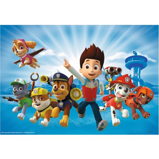 Puzzle - Ryder and Paw Patrol, 2x 12 Pieces - 1 item