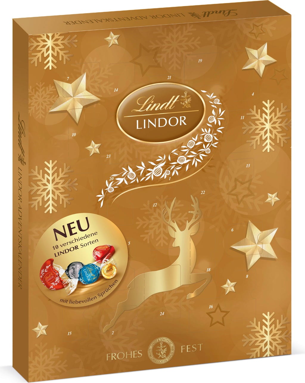 Lindt Lindor Adventskalender Stor