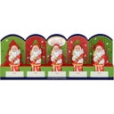 Mini Babbo Natale - 5 Pezzi Divisibili, 50 g