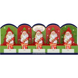 Lindt Mini Jultomte Chokladfigur, 5 st