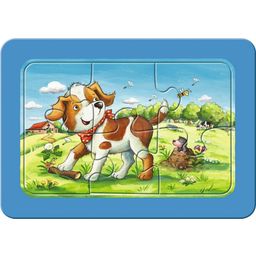 Puzzle - my first puzzles - Moji živalski prijatelji, 3 x 6 delov - 1 k.
