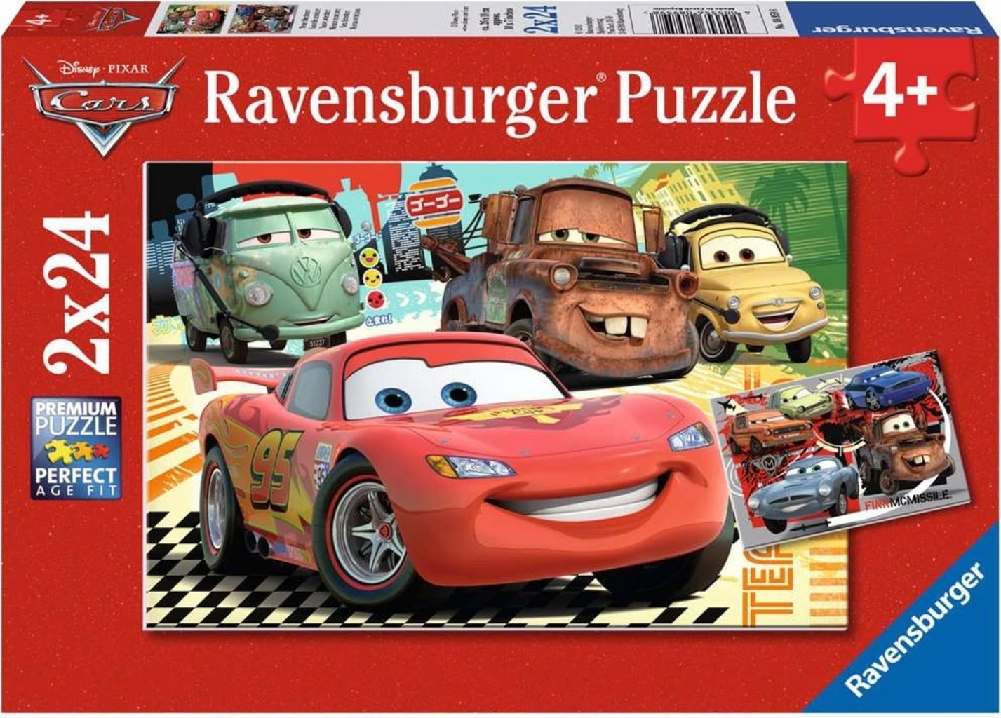 Ravensburger Puzzle - Cars Neue Abenteuer, 2x24 Teile - 1 Stk