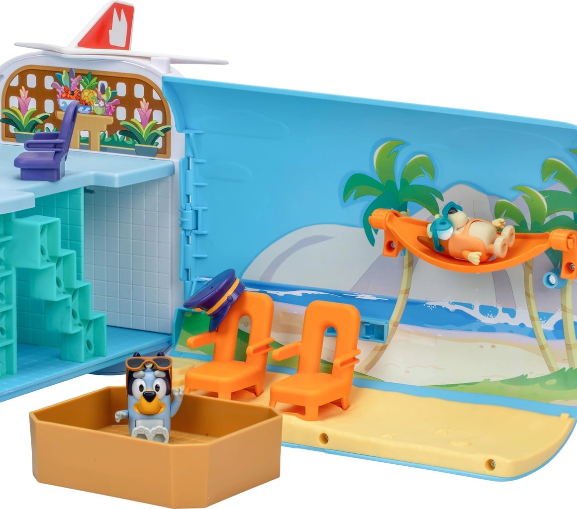 Bluey Set Trasformabile 3 in 1 - Aeroplano - 1 pz.