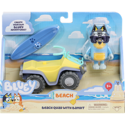 Bluey Beach Quad with Bandit  - 1 item