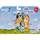 Bluey Confezione con 4 Personaggi (Famiglia) - 1 pz.