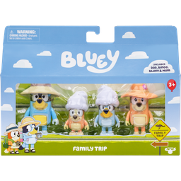 Bluey Family Trip - 4-piece set  - 1 item