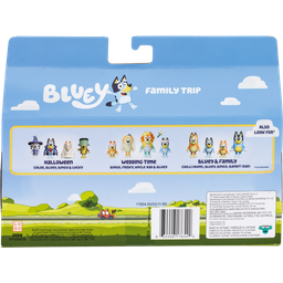 Bluey Family Trip - 4-piece set  - 1 item