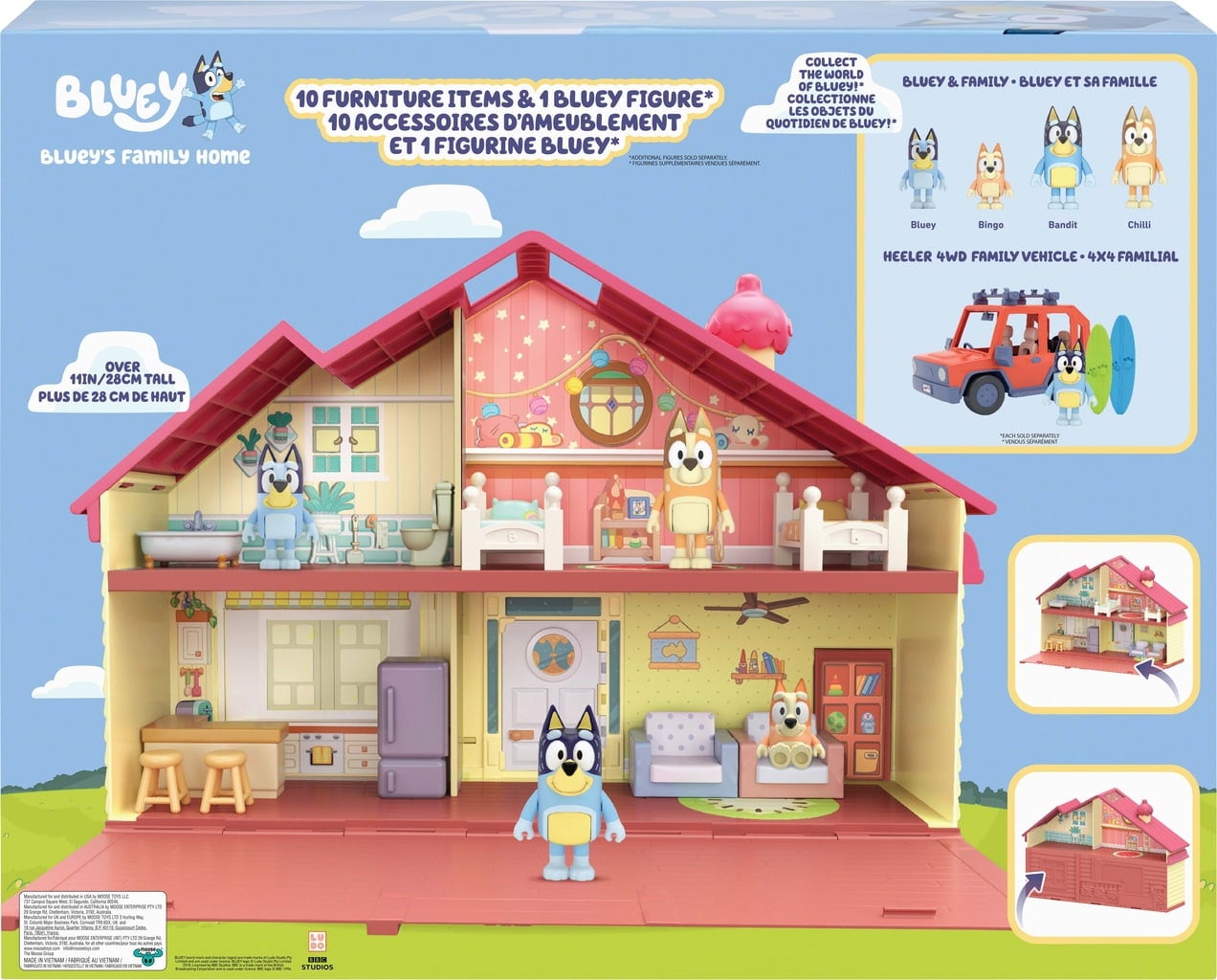 Bluey Spielhaus - 1 Stk