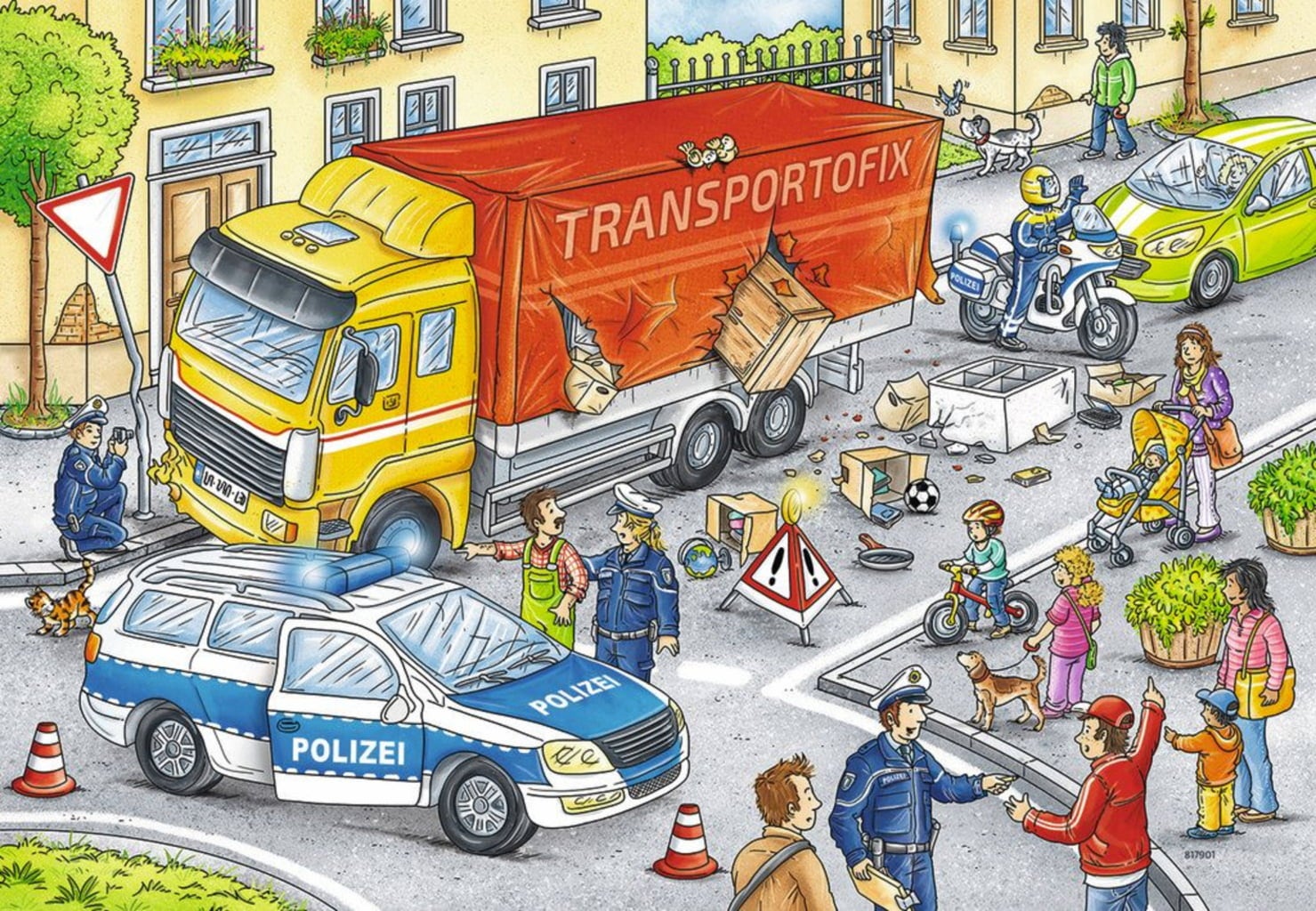 Ravensburger Puzzle - Helden im Einsatz, 2x24 Teile - 1 Stk