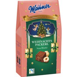 Manner Weihnachtspackerl Nuss-Würfel - 290 g