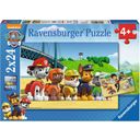 Ravensburger Puzzle - Junaški psi, 2 x 24 delov - 1 k.