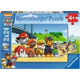 Ravensburger Puzzle - Heroic Dogs, 2x 24 Pieces