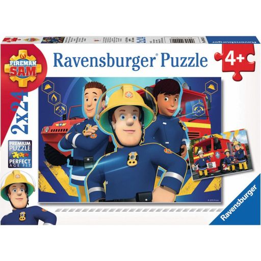Puzzle - Sam Helps in an Emergency, 2x24 Pieces - 1 item