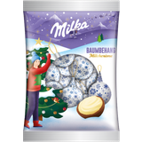 Milka Christmas Tree Baubles with Milk Cream