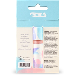 namaki Lip Gloss - Pink glitter