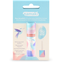 namaki Lip Gloss - Pink glitter