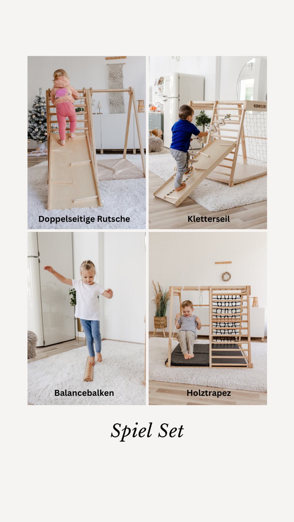 KIDWOOD Zubehör-Set Spiel - 1 Stk