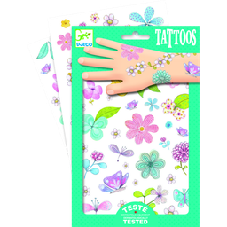 Djeco Tattoos - Feldblumen - 1 Stk