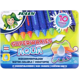 JOLLY Superwaxies Watercolor Crayons, 10