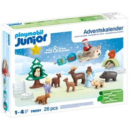 PLAYMOBIL Junior Adventskalender Schneeweihnacht - 1 Stk