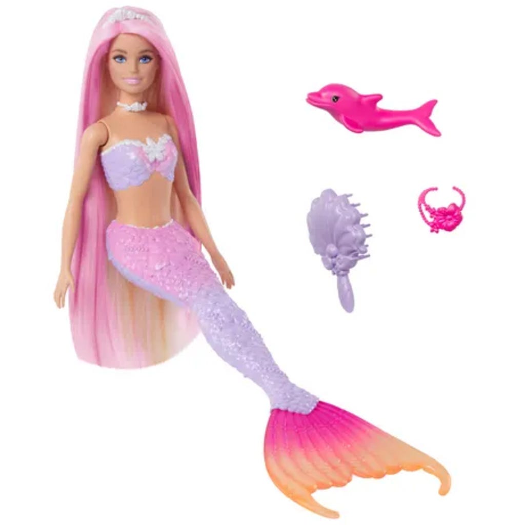 Barbie Colour-Changing Mermaid Doll - Playpolis