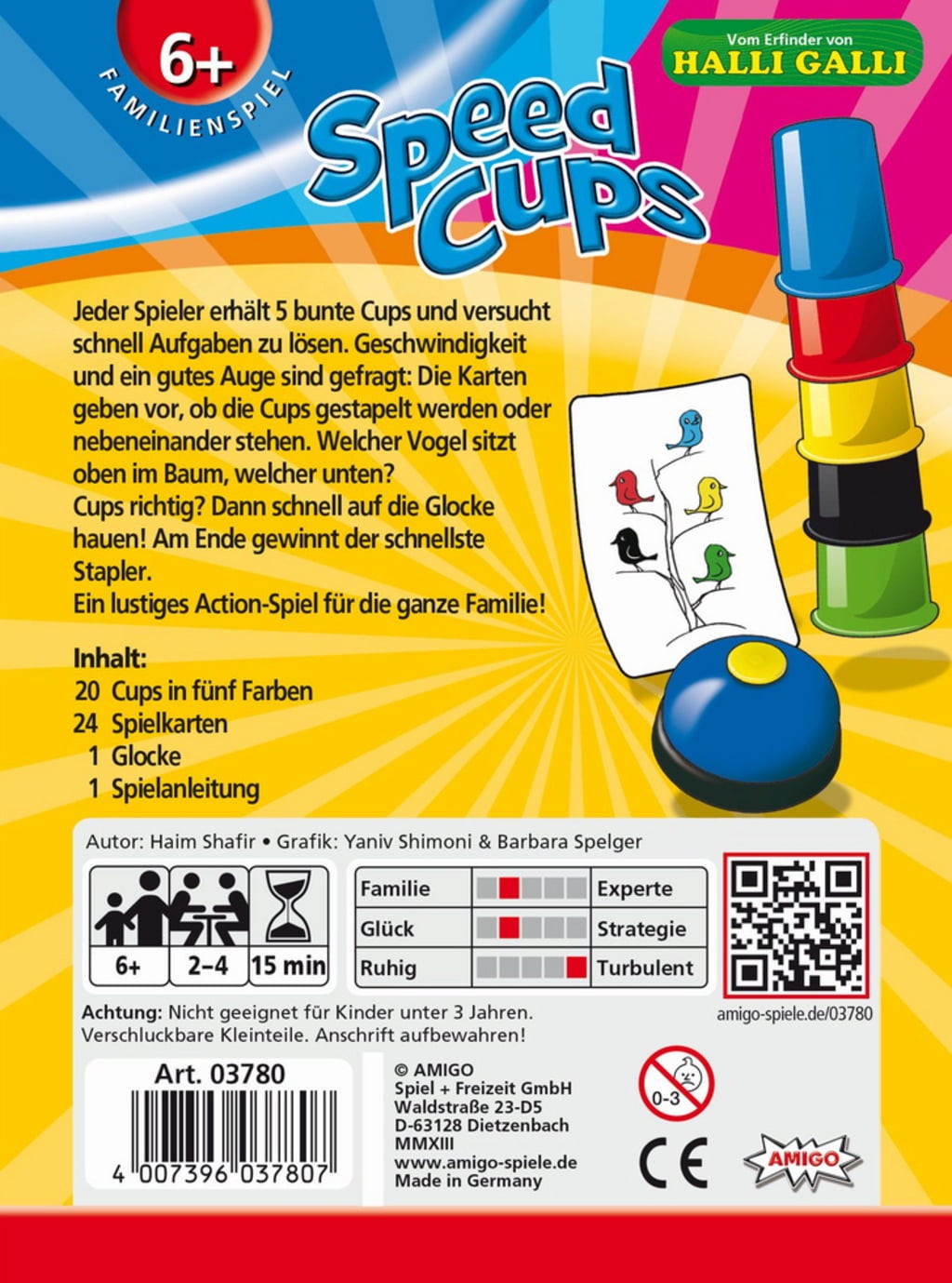 Amigo Spiele Speed Cups - 1 Stk