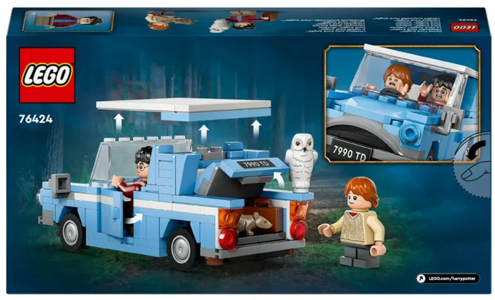 Harry Potter - 76424 Ford Anglia™ Volante - 1 pz.