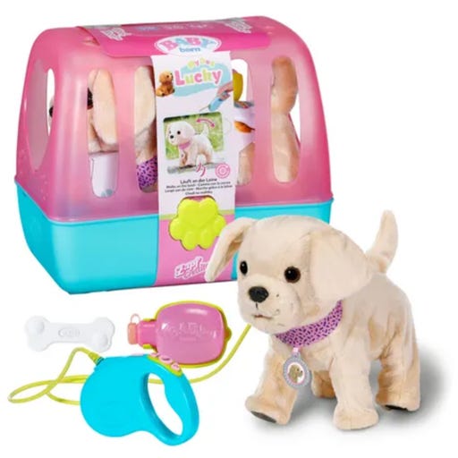 Zapf Creation My Dog Lucky with Box - Playpolis