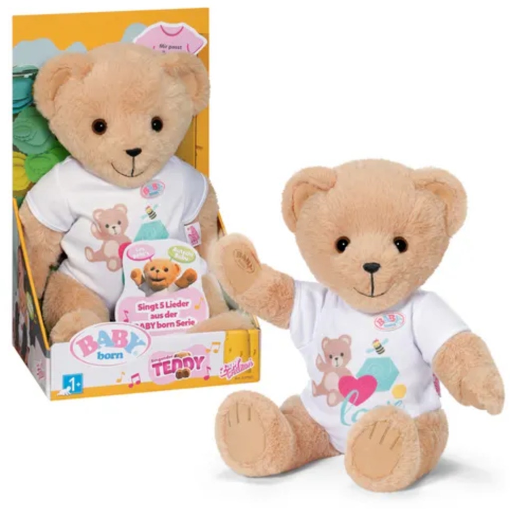 Zapf Creation Singing Teddy Bear - Playpolis