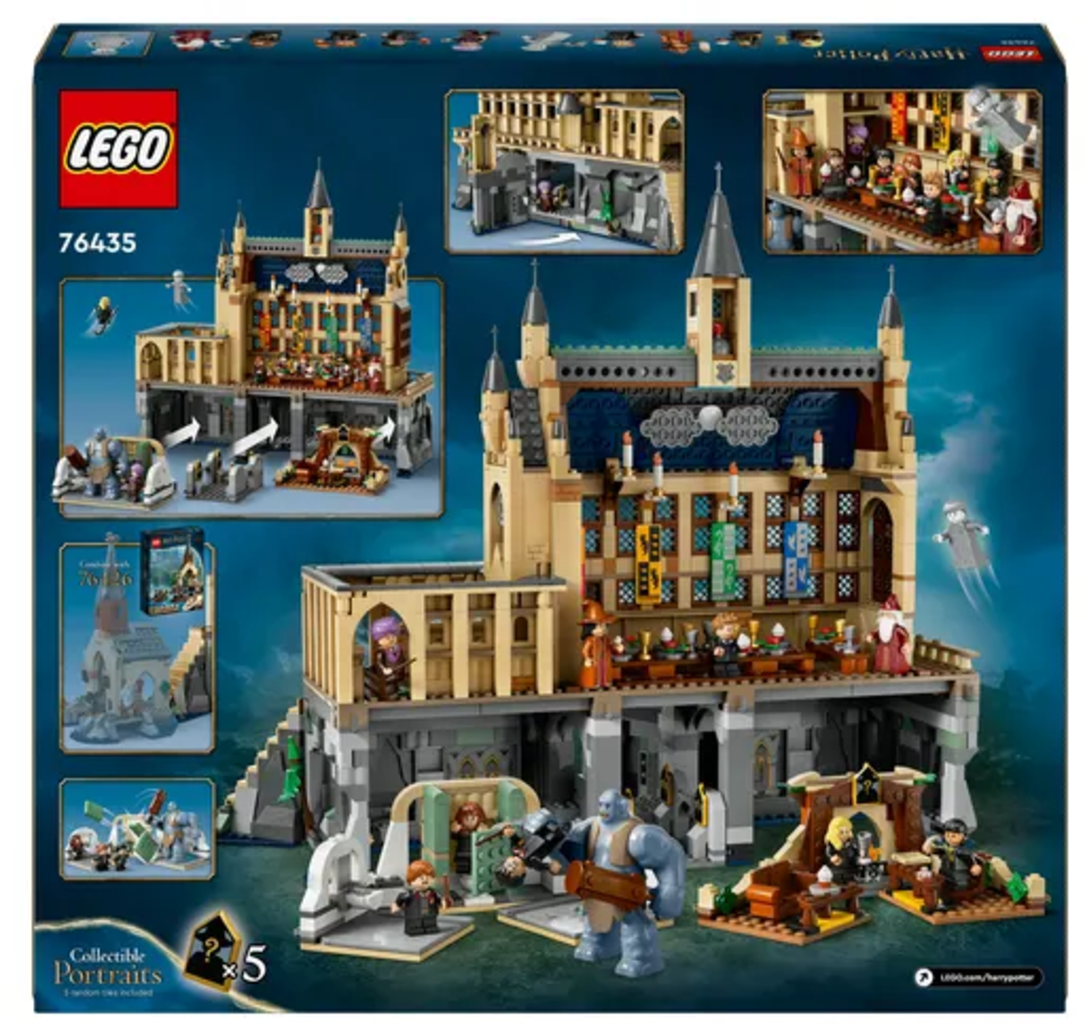 Harry Potter - 76435 Hogwarts große Halle - 1 Stk