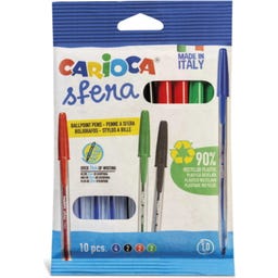 Carioca Sfera Kugelschreiber sortiert - 10 Stk