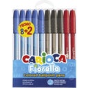 Carioca Fiorella Colored Pens Assortet