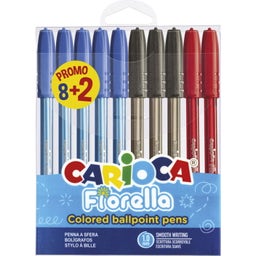 Carioca Fiorella Colored Pens Assortet