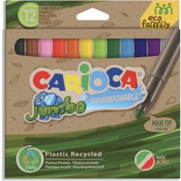 Carioca Eco Family Jumbo Felt Tip Pens