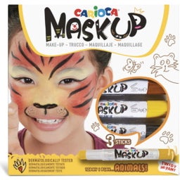 Carioca Truccabimbi Mask Up Animals - 3 pz.