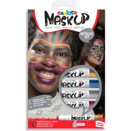 Carioca Truccabimbi Mask Up Metallic - 6 pz.