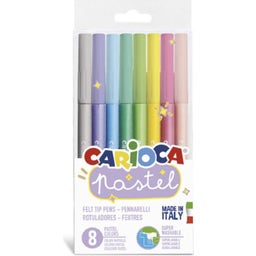 Carioca Pastel Felt Tip Pens