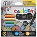 Carioca Metallic Maxi Felt Tip Pens