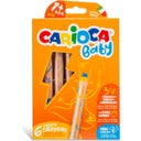 Carioca Baby 3IN1 Crayons 1+ - 6 items