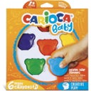 Carioca Baby Teddy Crayons 1+ - 6 items