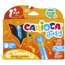 Carioca Baby Teddy Marker 1+ - 6 items